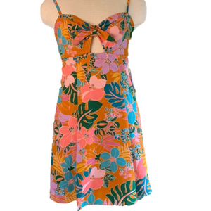 CITY Vibe floral sleeveless size large dress